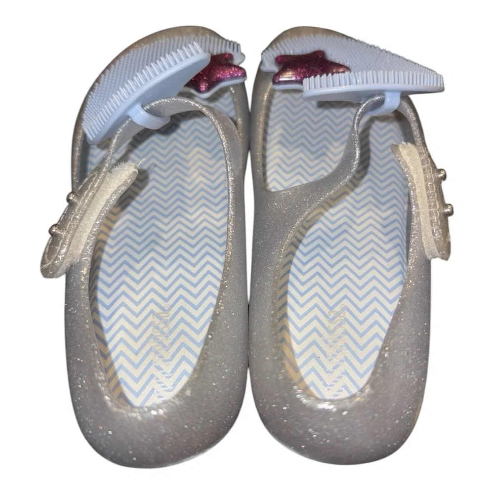 Mini Melissa silver mj’s
